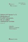 Robert of Chester's Redaction of Euclid's Elements, the so-called Adelard II Version : Volume I - Book