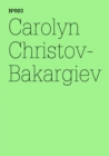 Carolyn Christov-Bakargiev : Brief an einen Freund(dOCUMENTA (13): 100 Notes - 100 Thoughts, 100 Notizen - 100 Gedanken # 003) - eBook