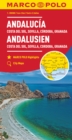 Andalusia, Costa Del Sol, Seville, Cordoba, Granada Marco Polo Map - Book