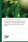 Neutralisation Des Rejets Miniers Acides Par Amendement Alcalin - Book