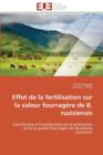 Effet de la Fertilisation Sur La Valeur Fourrag re de B. Ruziziensis - Book