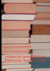 Lexikon der Sprichwoerter und Redensarten Band 1 (A - Am ) - Book