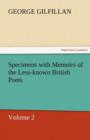 Specimens with Memoirs of the Less-Known British Poets, Volume 2 - Book