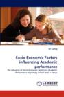Socio-Economic Factors Influencing Academic Performance - Book