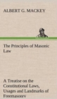 The Principles of Masonic Law - Book