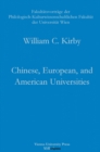 Chinese, European, and American Universities : Challenges for the 21st Century - Book