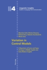 Variation in Central Modals : A Repertoire of Forms and Types of Usage in Middle English and Early Modern English - Book