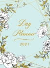 Day Planner 2021 Large : 8.5" x 11" 1 Page per Day Planner Floral Hardcover January - December 2021 Dated Planner 2021 Productivity, XXL Planner, Daily & Monthly - Book