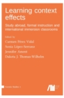 Learning context effects - Book