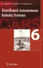 Distributed Autonomous Robotic System 6 - Book