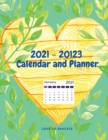 2021 - 20123 Calendar and Planner - Weekly and Monthly Planner 2021 - 2023 with Notes Agenda - Book