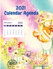 2021 Calendar Agenda - Weekly Planner and Monthly Planner 2021 for to December - Glossy Cover - Book