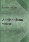 Addisoniana Volume 1 - Book