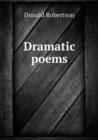 Dramatic Poems - Book