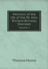 Memoirs of the Life of the Rt. Hon. Richard Brinsley Sheridan Volume 2 - Book