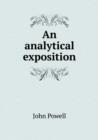 An Analytical Exposition - Book