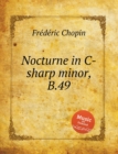 Nocturne in C-sharp minor, B.49 - Book