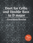 Duet for Cello and Double Bass in D major - Book