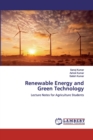 Renewable Energy and Green Technology - Book