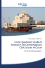 Undergraduate Student Research on Contemporary Civic Issues in Qatar - Book
