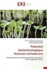 Potentiel biotechnologique Ocimum citriodorum - Book