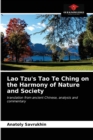 Lao Tzu's Tao Te Ching on the Harmony of Nature and Society - Book