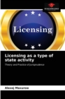 Licensing as a type of state activity - Book