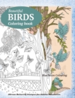 BIRDS Coloring Book : Butterflies, Birds, and Flowers Adult Coloring Book - Book