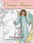 Vintage Angels christmas coloring book for adults relaxation : - Christmas quiet coloring book: - Christmas quiet coloring book - Book
