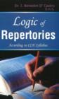 Logic of Repertories : According to CCH Syllabus - Book