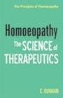 Homeopathy : The Science of Therapeutics - Book