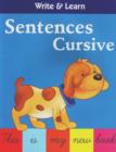 Sentences Cursive - Book
