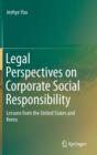 Legal Perspectives on Corporate Social Responsibility : Lessons from the United States and Korea - Book