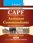 CAPF Central Armed Police Forces : Assistant Commandants Recruitement Exam Paper 1 - Book
