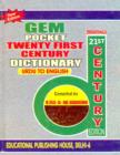 Gem Pocket Twenty First Century Dictionary : Urdu into English - Book