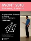 Iwont 2010 - 3rd International Workshop on Optimal Network Abstracts - Book