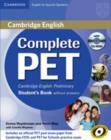 Complete PET for Spanish Speakers Student's Book without Answers with CD-ROM - Book