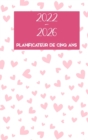 2022-2026 Planificateur de cinq ans : Couverture rigide - Calendrier de 60 mois, calendrier de rendez-vous de 5 ans, planificateurs d'affaires, agenda et journal de bord et journal (planificateur mens - Book