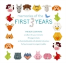 Memories of the First 3 Years (boy) Record Book and Origami Mobile Kit - Book