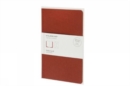 Moleskine Note Card with Envelope - Large Cranberry Red - Book
