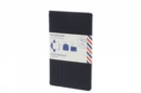 Moleskine Postal Notebook - Large Indigo Blue - Book