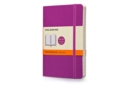 Moleskine Soft Cover Orchid Purple Pocket Ruled Notebook - Book