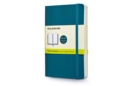 Moleskine Soft Cover Underwater Blue Pocket Plain Notebook - Book