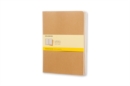 Moleskine Squared Cahier Xl - Kraft Cover (3 Set) - Book
