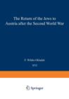 The Return Movement of Jews to Austria after the Second World War : With special consideration of the return from Israel - Book