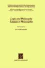 Logic and Philosophy / Logique ET Philosophie : Symposium Proceedings - Book