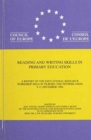 Reading And Writing Skills In Primary Education - Book