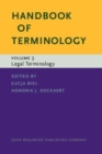 Handbook of Terminology : Volume 3. Legal Terminology - Book