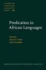 Predication in African Languages - Book