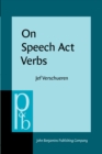 On Speech Act Verbs - Book